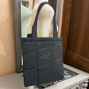 Billie Eilish Black Quilted Tote Bag